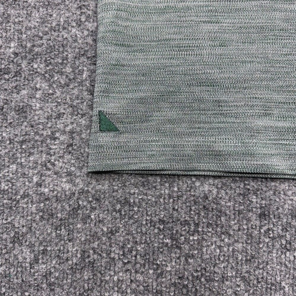 UNTUCKit Hannifer Polo Shirt Mens XL Dark Green Space Dye Performance 41486 - Picture 5 of 8